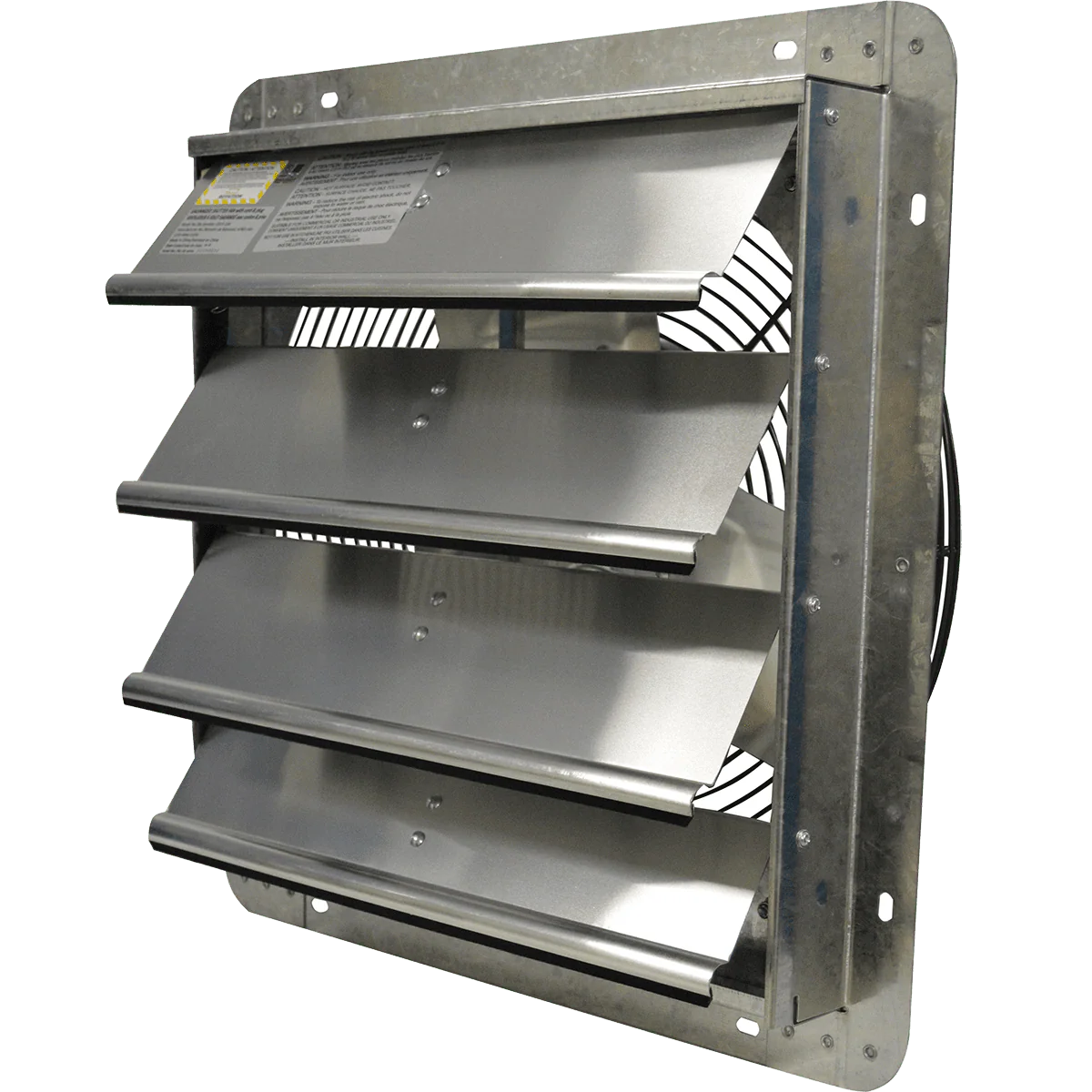 Canarm GSF Series 16-In. Galvanized Shutter Exhaust Fan