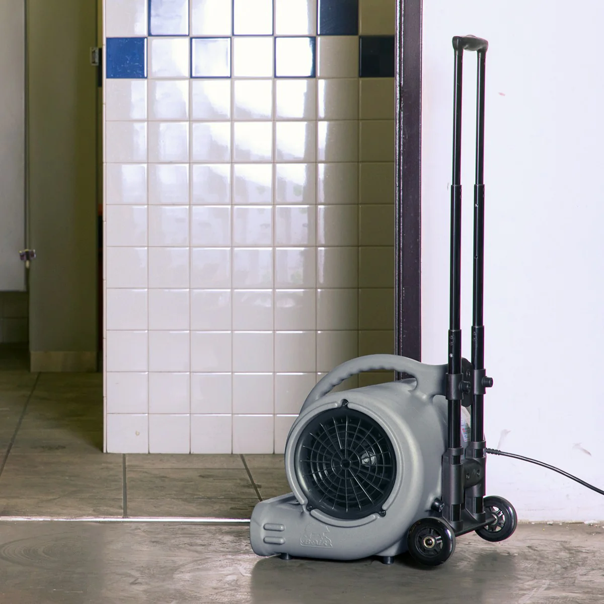 B-Air VP-50H 1/2 HP Air Mover w/ Handle and Caster Wheels