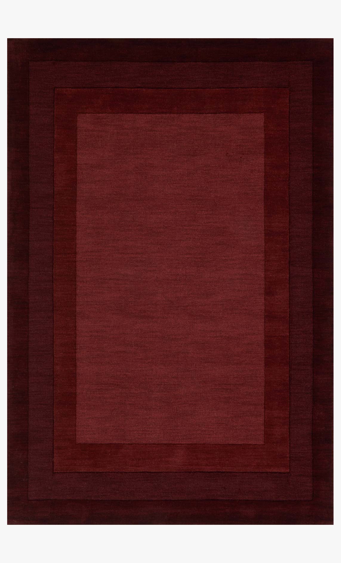 Loloi Hamilton Collection - Transitional Hand Loomed Rug in Red (HM-01)