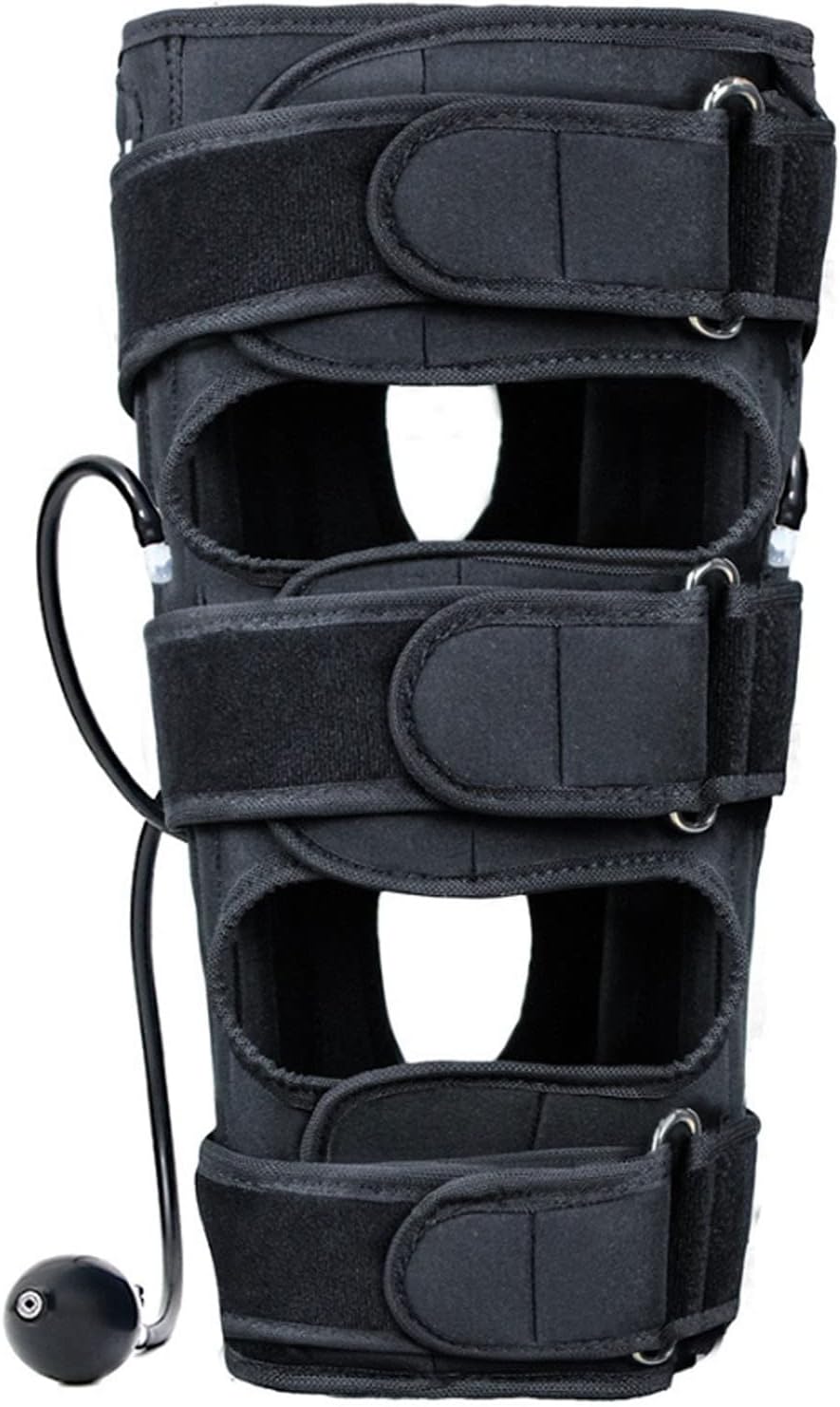 Electric Leg Correction Device, Adjustable Legs Posture Corrector Belt, Leg Straightener Bandage Belt Straps, Leg Flexure Correction Belt for Men, Women,Black-Children,