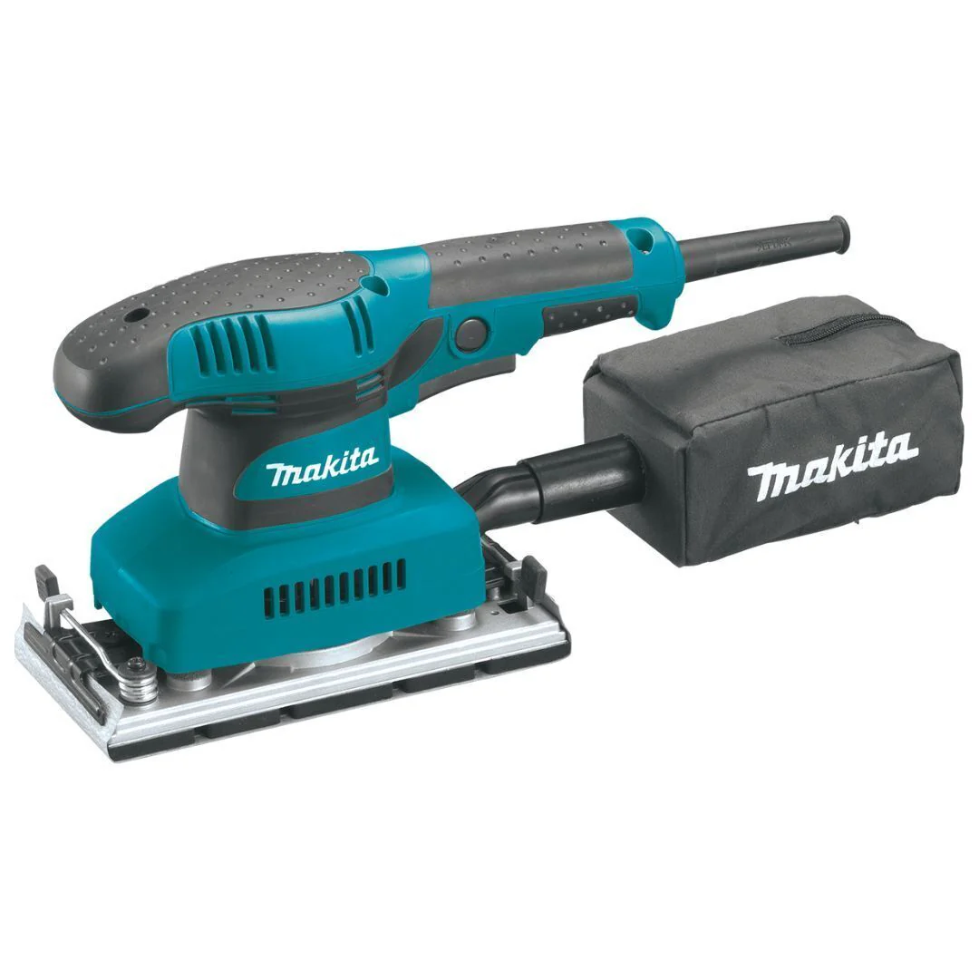 Makita Sheet Finishing Sander, 1/3 In, 1.7 A, Teal (BO3710)