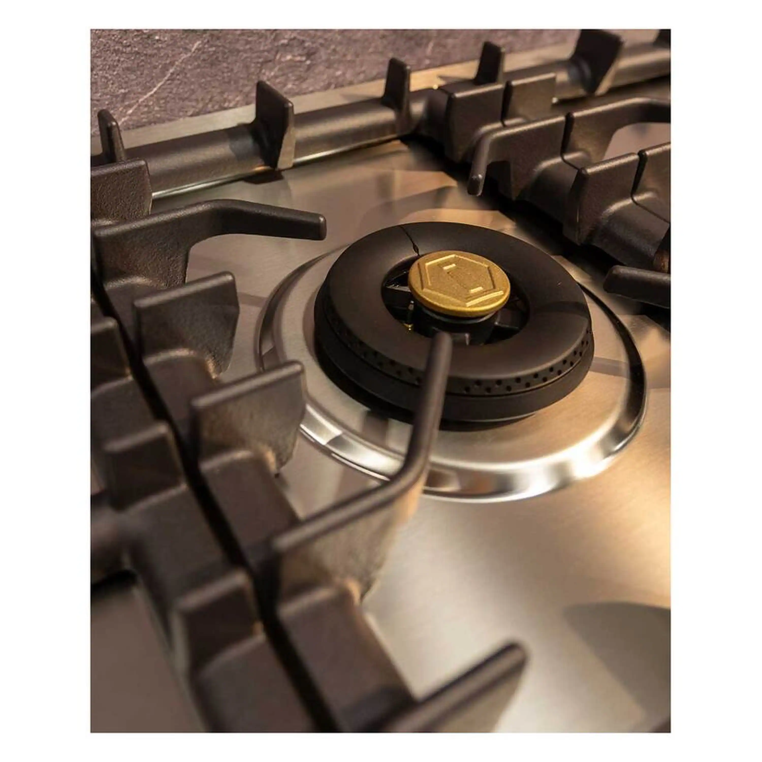 ILVE Nostalgie II 30-Inch Built-In Gas Cooktop with 5 Burners in Stainless Steel  (UHCPT75NSSG)