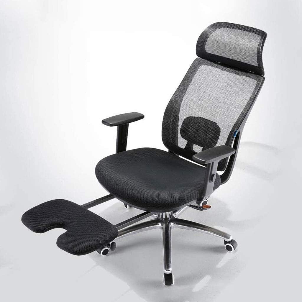 Executive Swivel Adjustable Swivel Office Desk Chair with Armrests Lumbar Support Desk Ergonomic Chair Ergonomic Computer Chair Home Boss Chair Reclining Sleep Office Lunch Chair