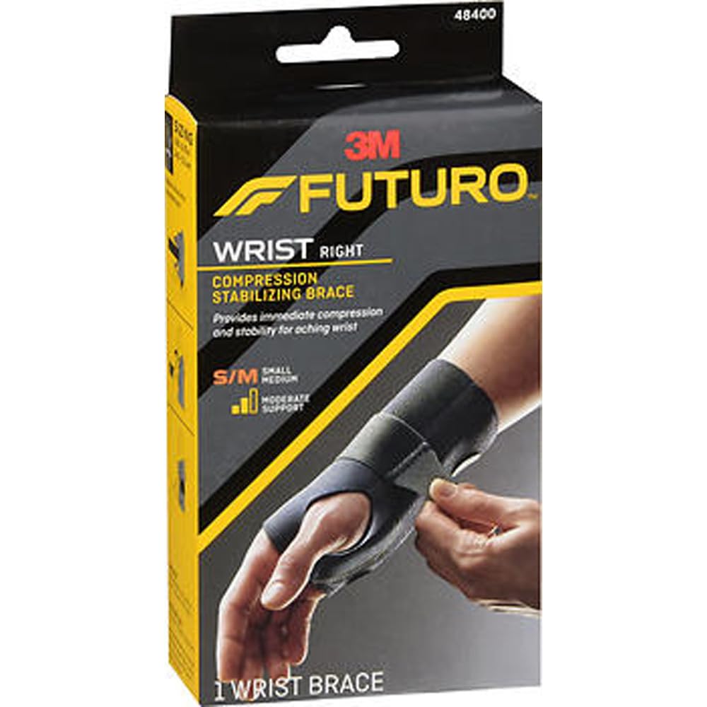 Futuro Energizing Wrist Support Right Hand Small/ Medium - 1 each, Pack of 3