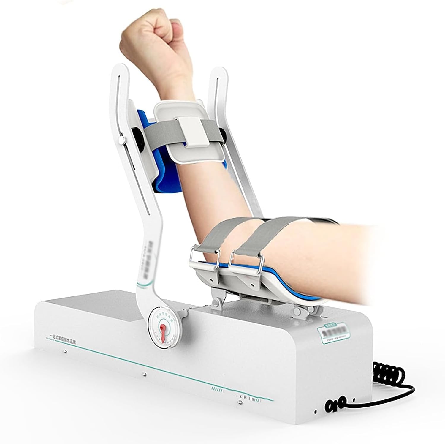 Elbow Joint Stretching Rehabilitation, Electric Elbow Joint Stretching Trainer with +20° Extended Range and Adjustable -10° to 150° Activity Angle, Data Visualization, for Home Clinic