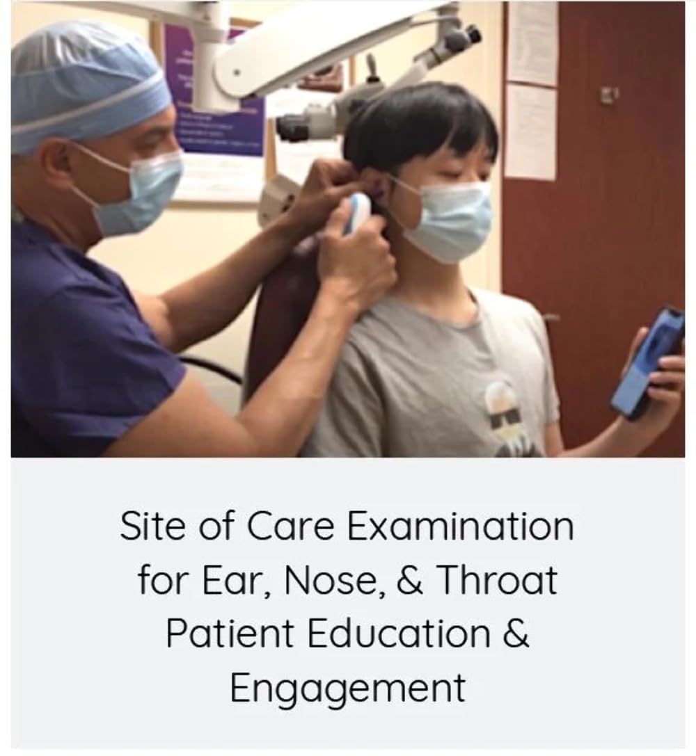 Wireless Otoscope Ear Camera - Remmie PRO | Digital Ear, Nose, and Throat Inspection Tool with LED Lighting for Professional-Grade Diagnoses| FDA Registered Wi-Fi Ear Camera