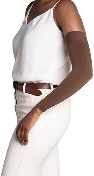 Sigvaris Specialty 562 Secure LymphedemaArmsleeve w/Dot Top Band 20 30 mmHg Black M3 562AM399