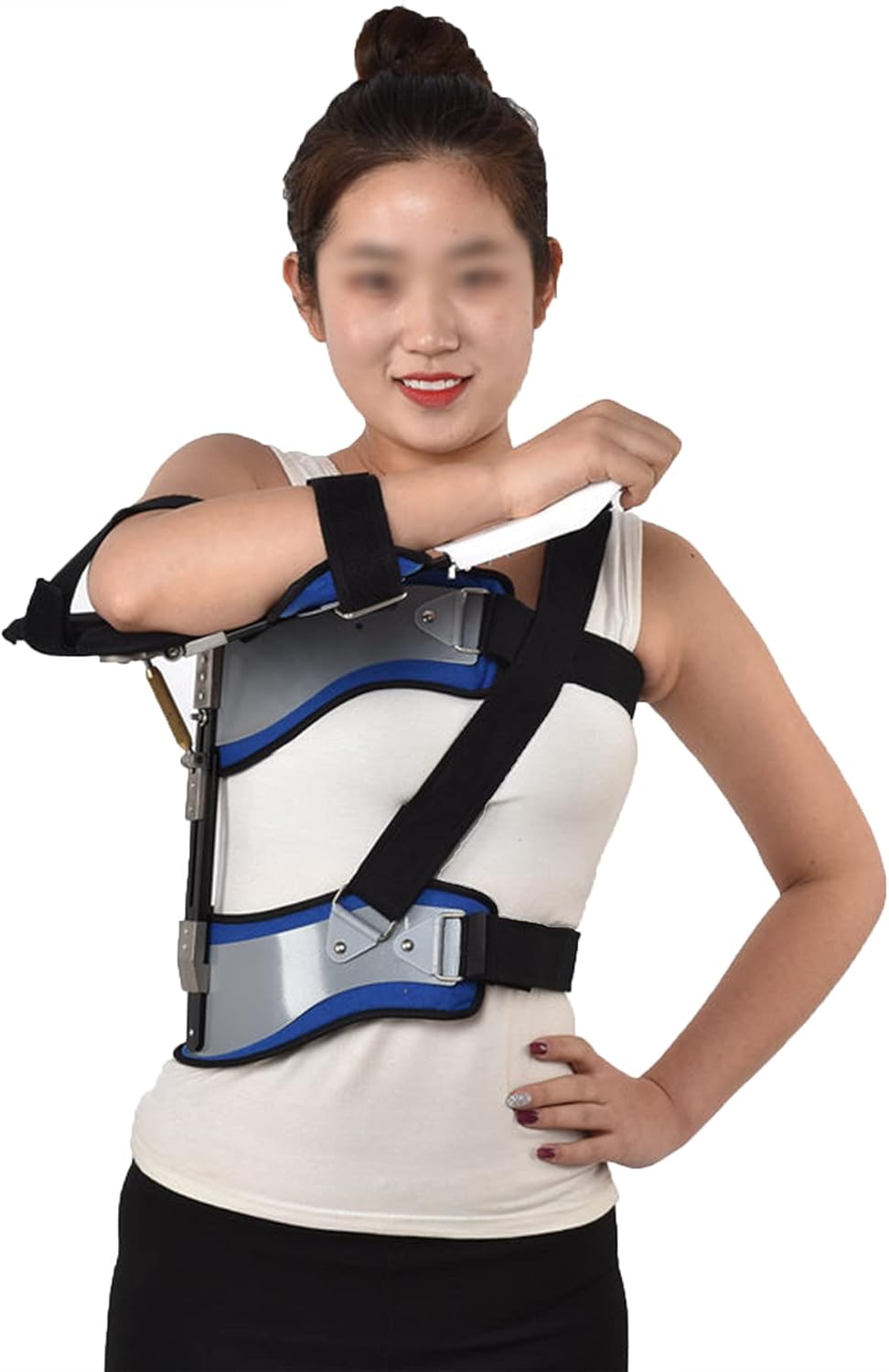Shoulder Arm Immobilizer Adjustable Rotator Cuff and Elbow Support for Rotator Cuff Surgery Broken Arm for Broken Fractured Bones Arm Shoulder Injury Support for Men and Women