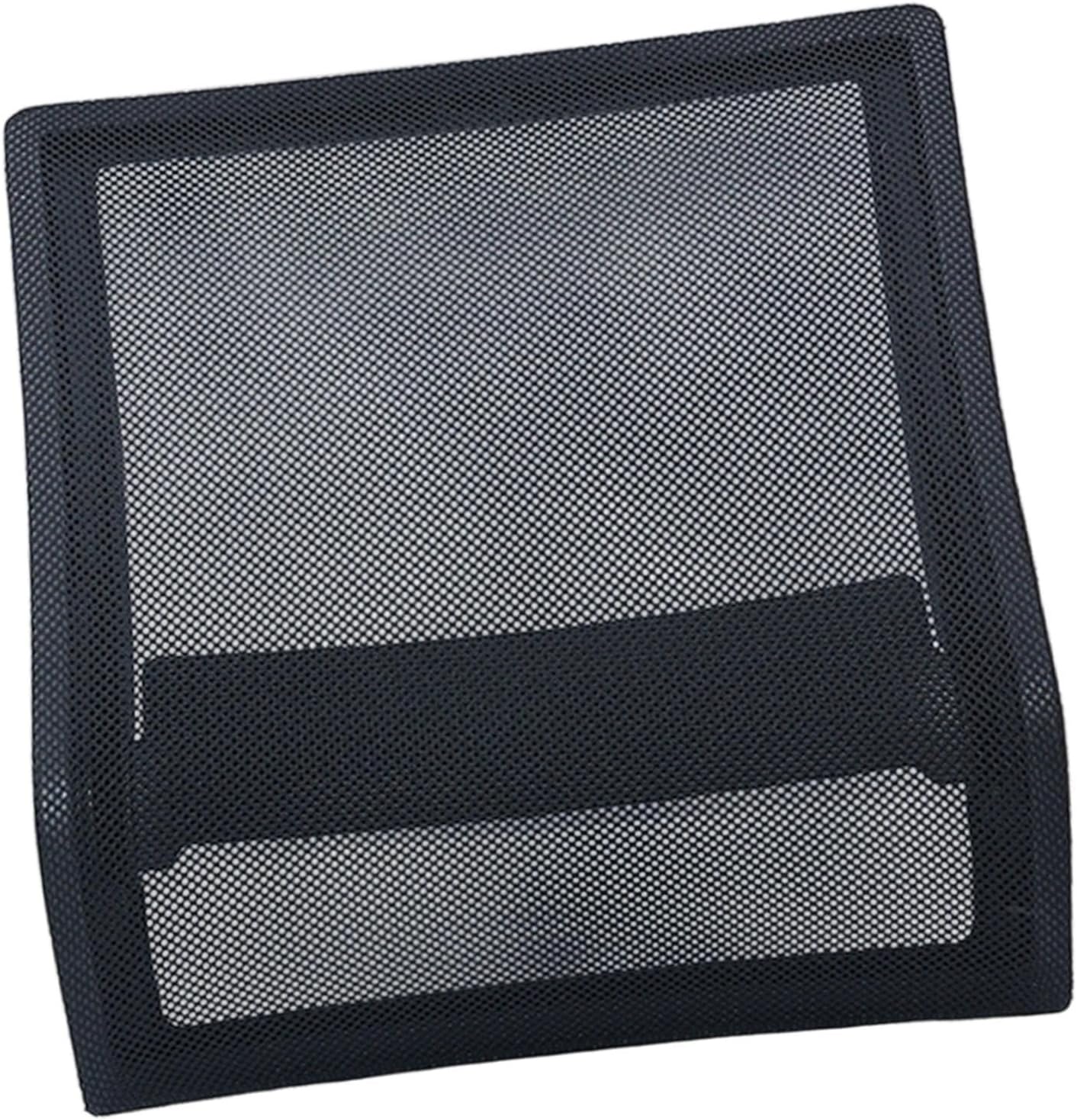 Office Chair Backrest Armrest Attachment Breathable Mesh Back Support Accessories for Office Home Portable Convenient 16.93x16.54inch