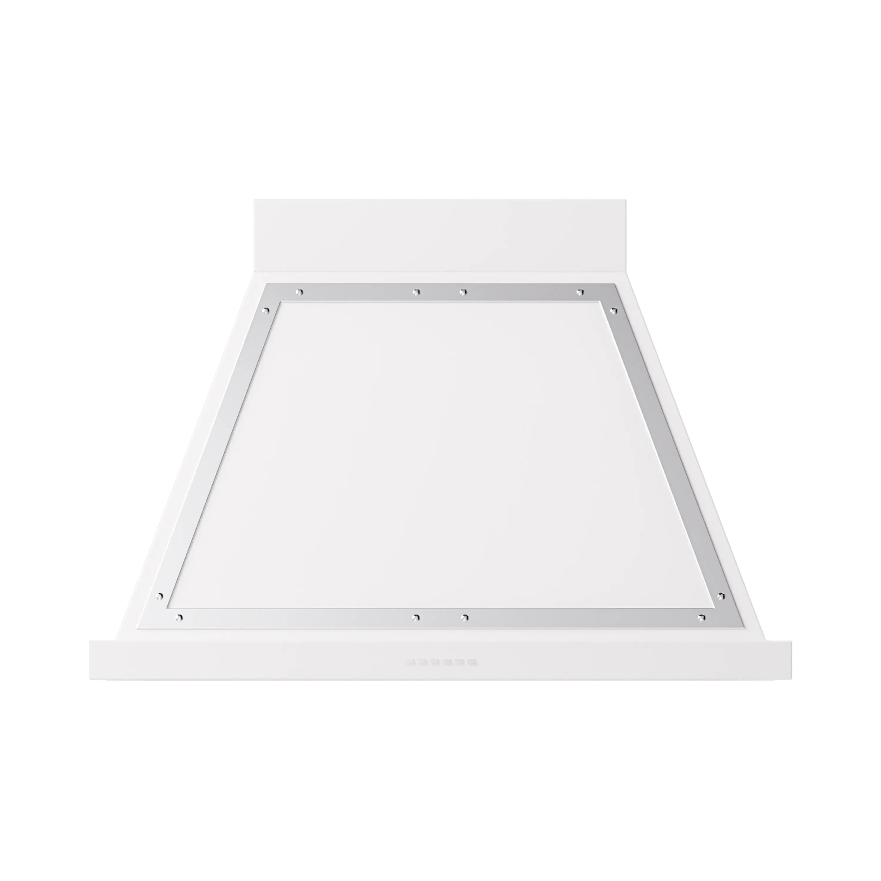 ILVE Nostalgie II 36-Inch 600 CFM Wall Mounted Range Hood in White with Chrome Trim (UANB36WHC)