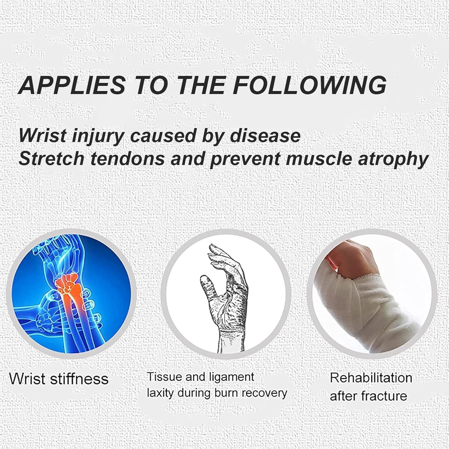 Elbow and Wrist Joint Rehabilitation Trainer, Static Stretching Therapy, Manual Elbow Rehabilitation Device for Stroke, Relieve Wrist Muscle Stiffness