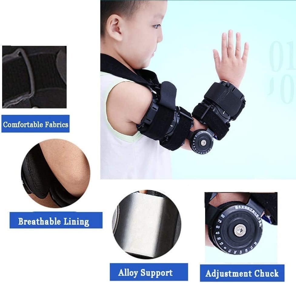 Kids Arm Shoulder Sling Immobilizer, Child Hinged Elbow Brace Arm Support with Strap, Kids Stabilizer Splin, for Broken, Dislocation, Joint Arthritis Pain Relief, Tendonitis, Sports Injury Recovery.
