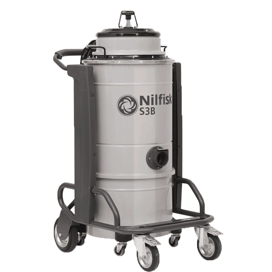 Nilfisk S3B All-in-One Wet/Dry Industrial Vacuum for Metalworking