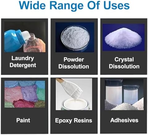 Electric Centrifugal Mixer, Industrial Paint Mixing & Ink Dissolver Agitator with Roller Brush for Commercial Use