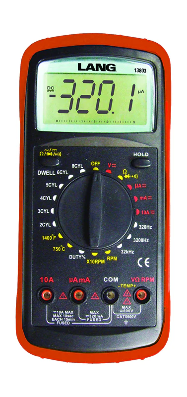 #13803 - Measures ACV/DCA - ACA/DCA - Digital Multimeter