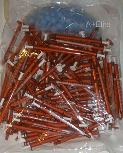 BAXA ExactaMed Oral Liquid Medication Syringe 1cc/1mL 100/PK Amber Medicine Dose Dispenser with Cap Exacta-Med Baxter Comar Latex Free