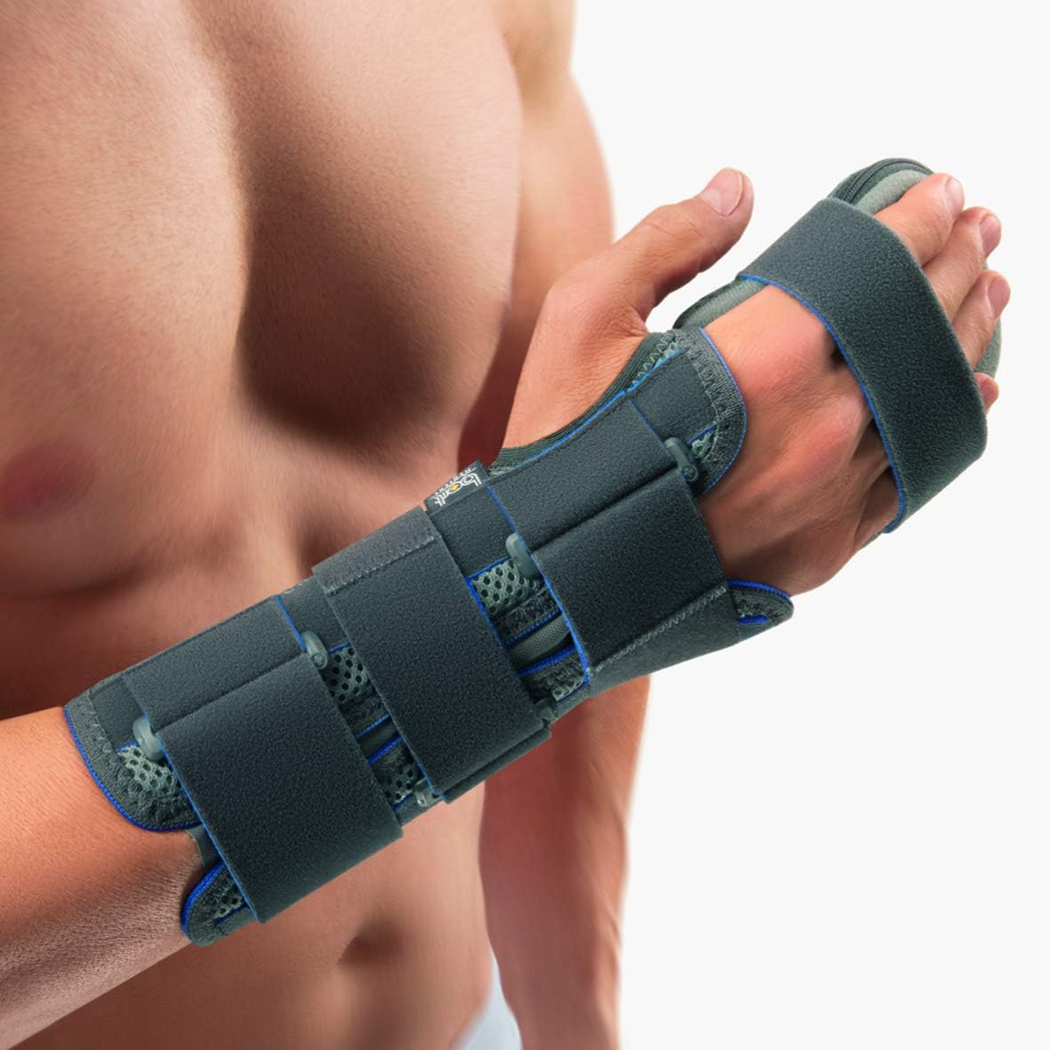 Bort 133300 Soft Hand Splint Brace Finger Support Carpal Tunnel Night Wrist Splint Immobilizer Finger Wrist Fracture Tendinitis Sprain Medical Grade Made in Germany