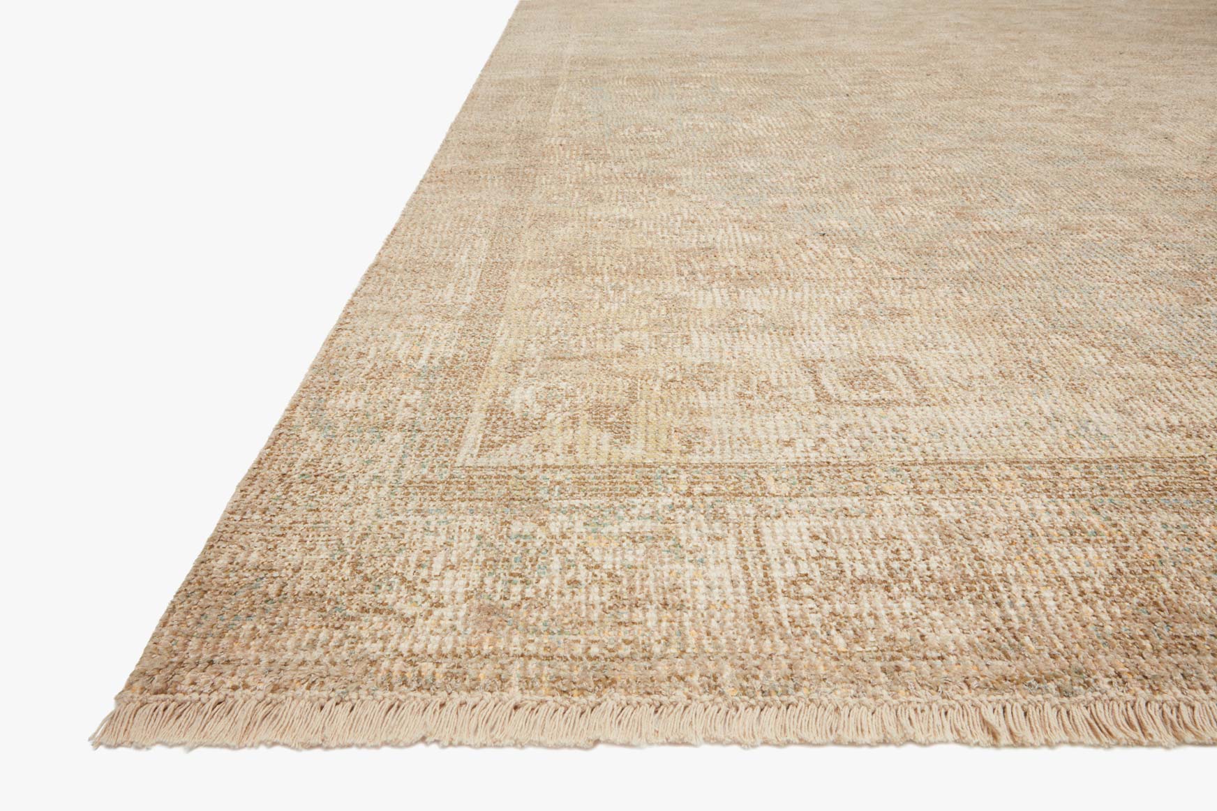 Loloi Priya Collection - Transitional Hand Woven Rug in Ocean & Ivory (PRY-01)