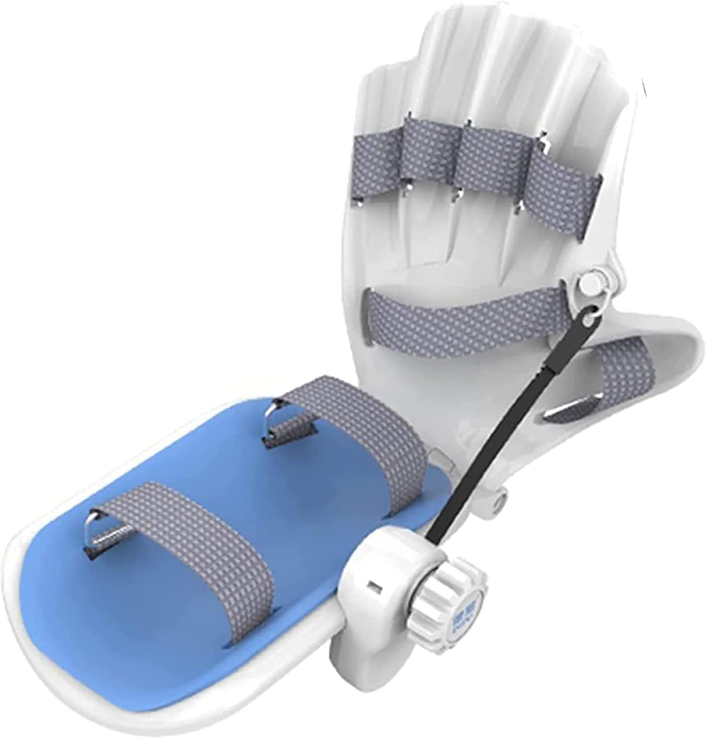 Finger Orthotics Resting Hand Splint, Functional Hand Wrist Protector, Post Op Locks Finger Splint Fingerboard, for Rehab Finger Training, Injury Support,Left