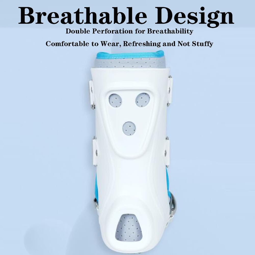 SFKLYU Ankle Stabilizer Brace, Plantar Fasciitis Night Splint, Orthopedic Sleeping Immobilizer Suitable for Bone Fixation or Support in Case of Fracture,1 Pair,L