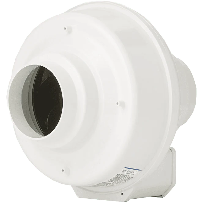 Fantech FR Series 4-in. Inline Centrifugal Fan
