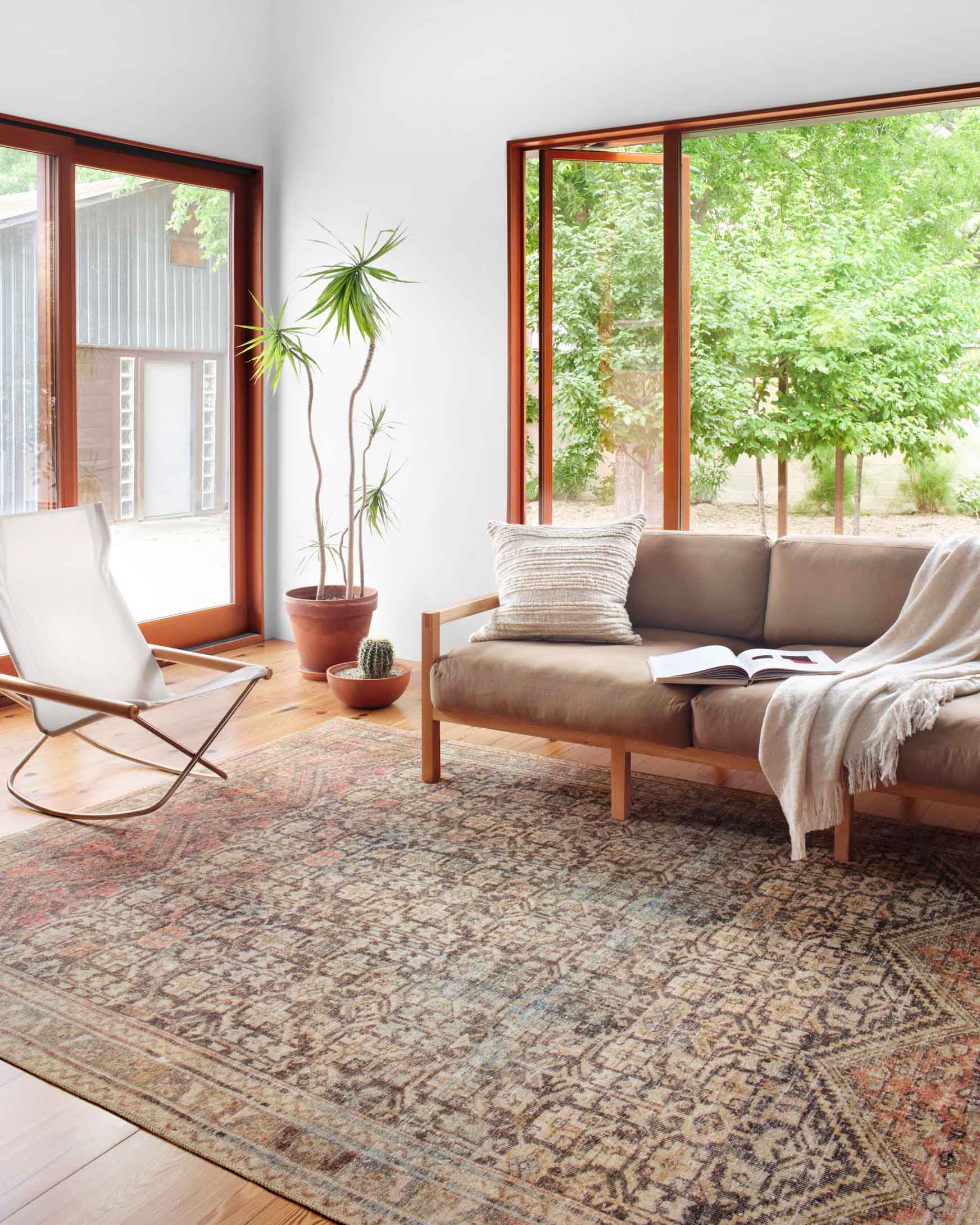 Loloi II Loren Collection - Traditional Power Loomed Rug in Charcoal (LQ-17)