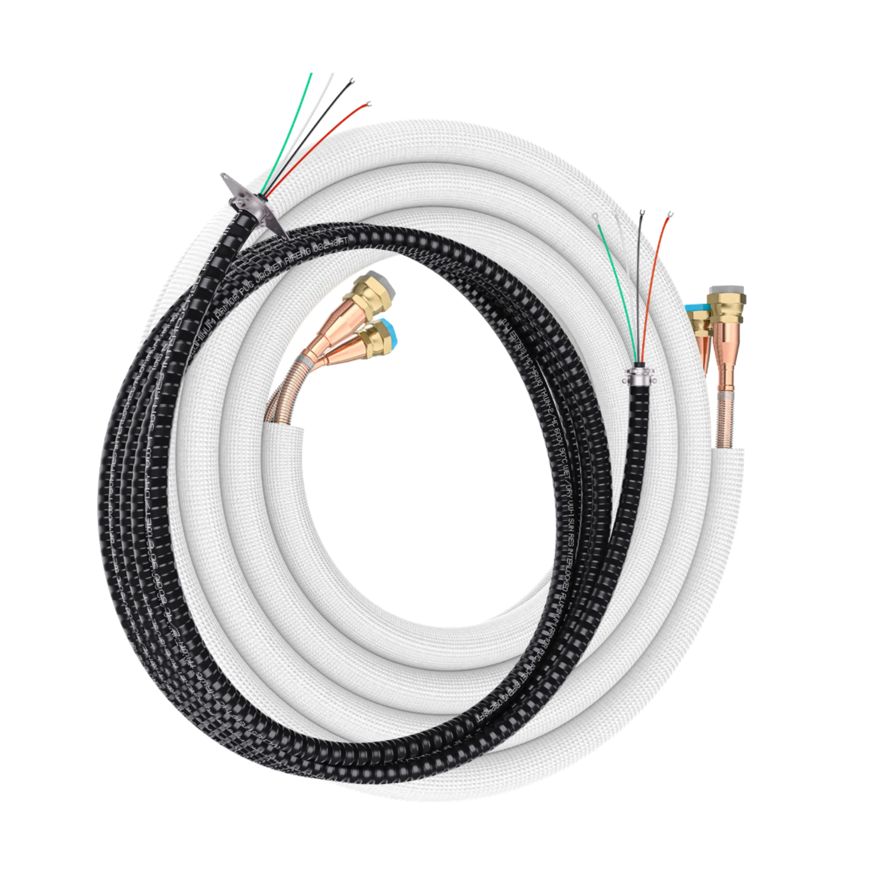 MRCOOL DIY 5th Gen 35 Ft. Pre-Charged Quick Connect Line Set with DIY Pro Cable, 1/4