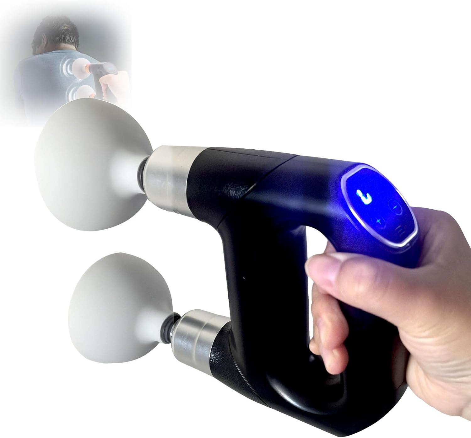 Electric Chest Percussion Cup - Mucus Removal Device for Effective Chest Therapy, Promotes Mucus Breakdown, Perfect for Home Use, Clinics, and Respiratory Health