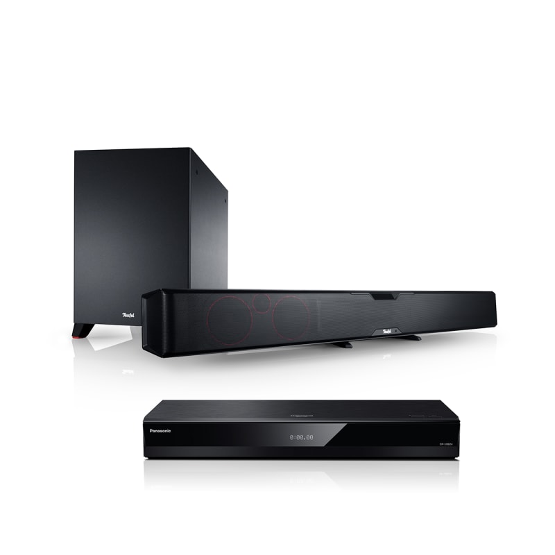 CINEBAR PRO + Panasonic UB824