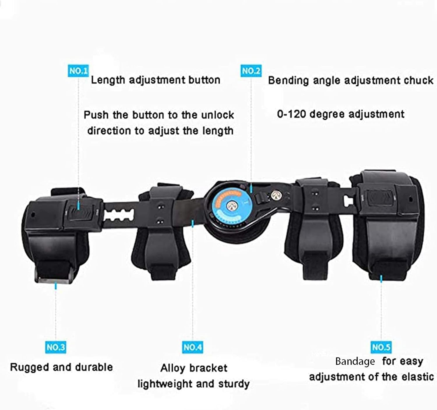 Hinged Elbow Brace Cubital Tunnel Syndrome Elbow Brace Hyperextended Elbow Olecranon Bursitis ​Prevention ​Injury Recovery Support ​After Surgery Adjustable Post Op Elbow Brace,Left