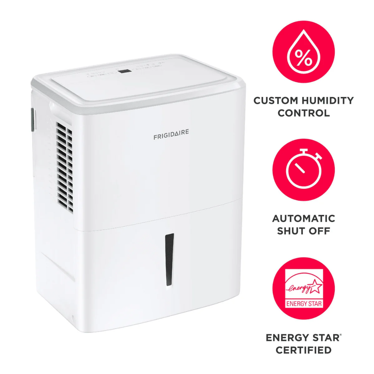 Frigidaire 50 Pint Energy Star Dehumidifier with Optional Pump