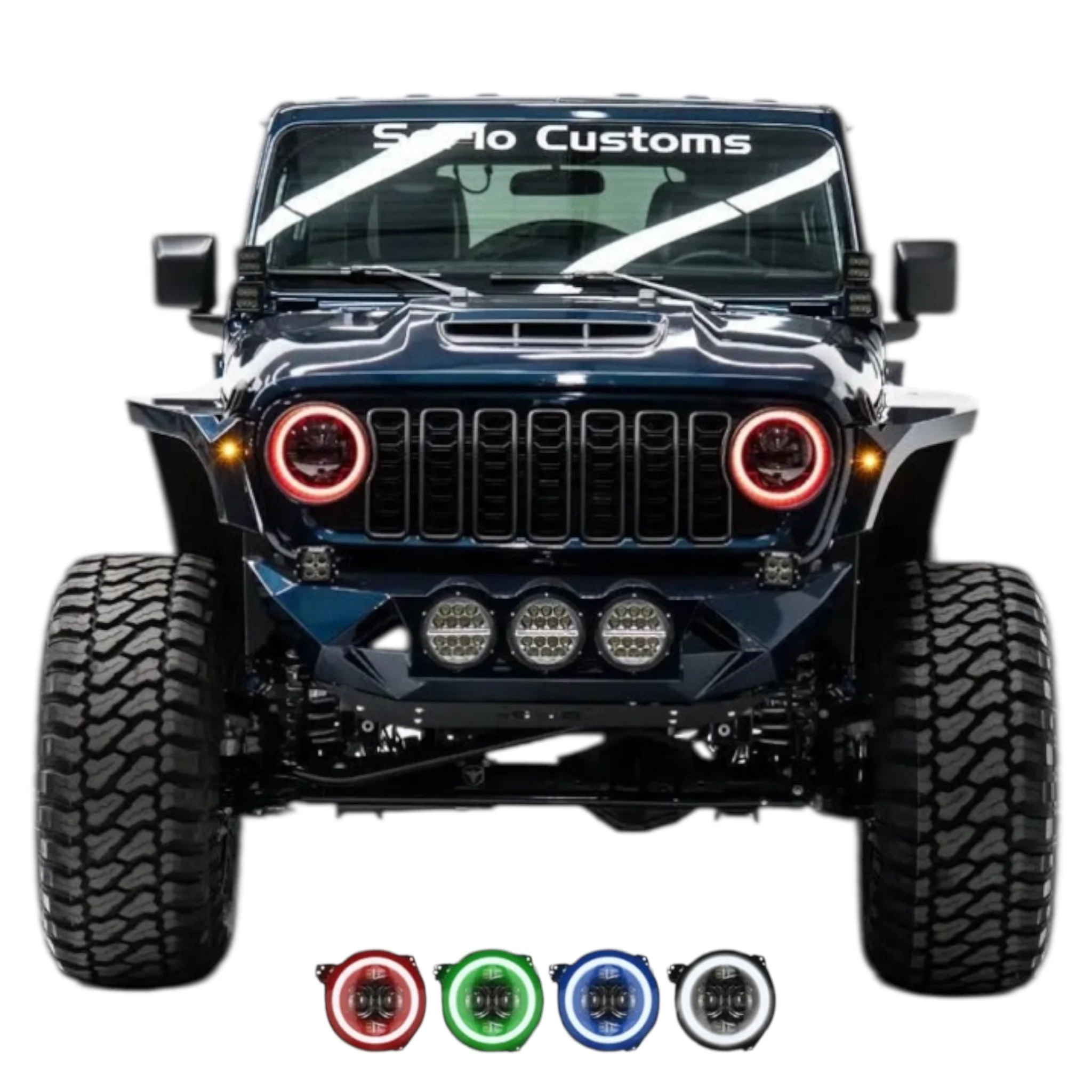 Jeep Gladiator RGBW Headlights 2020-2026