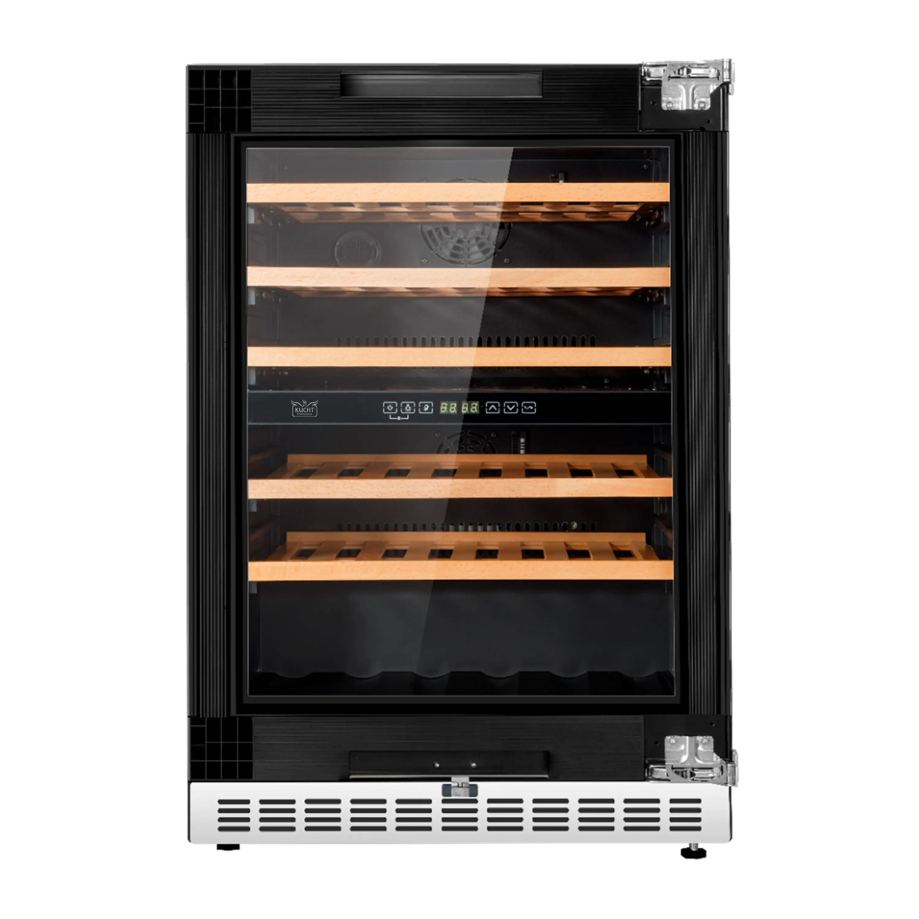 Kucht 24-Inch Freestanding Dual Zone 52-Wine Bottles Wine Cooler in Panel-Ready (D24UPR)