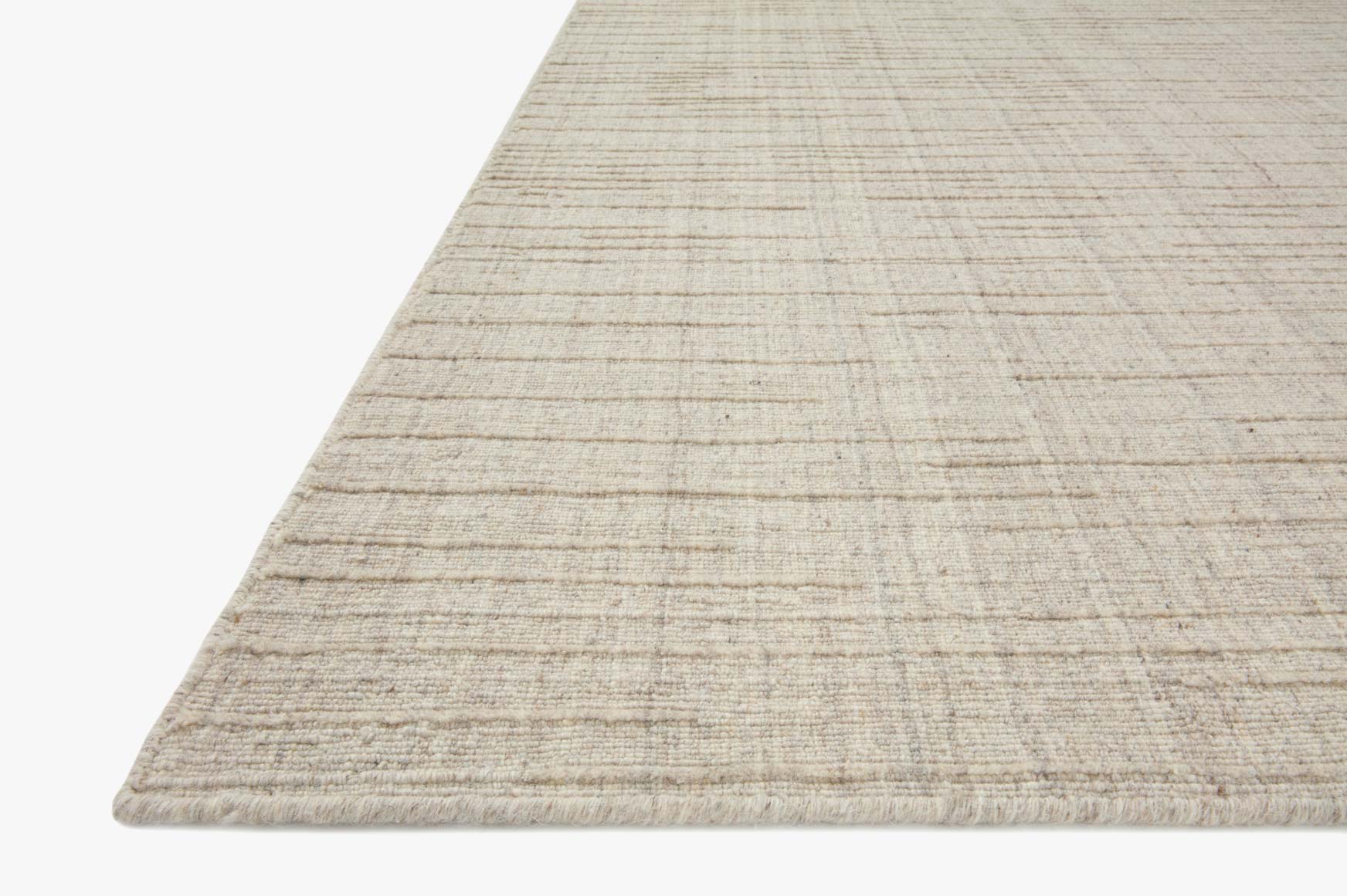 Loloi Brooks Collection - Contemporary Hand Woven Rug in Stone (BRO-01)