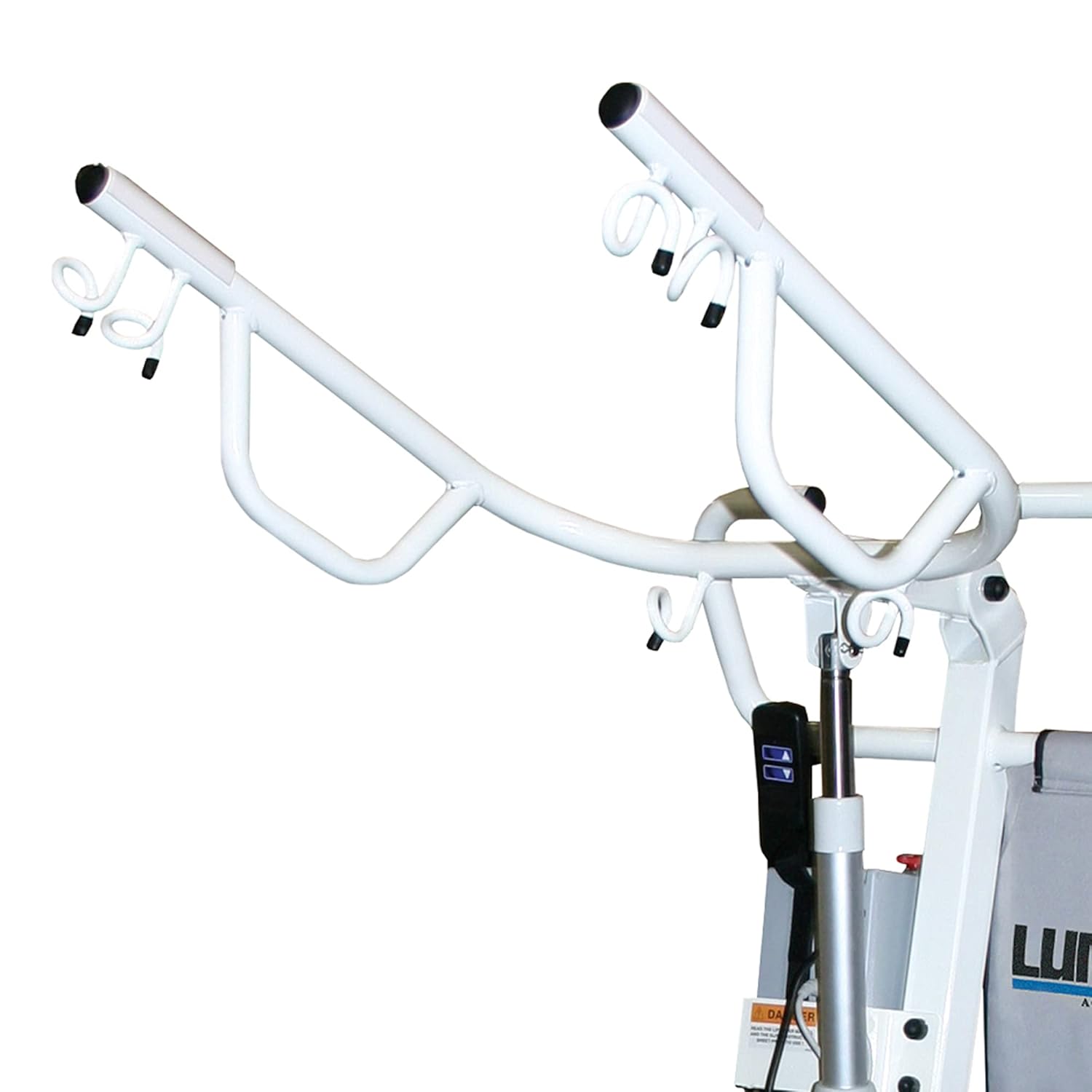 Lumex LF2090 Bariatric Electric Stand Assist, Battery-Powered Sit to Stand Patient Lift for Elderly Seniors, 600 lb Capacity