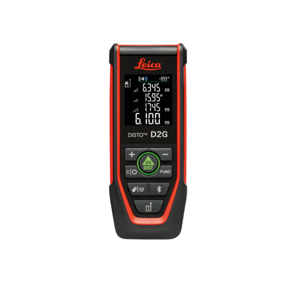 Leica DISTO D2G Laser Measurer with Green Beam and NFC Data Transfer