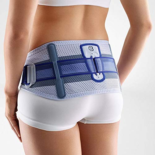 Bauerfeind SacroLoc Back Support - Brace for Pain Relief and Support from Sitting or Standing Too Long, Helps Stabilize & Relieve Pressure in the Sacroiliac Joints - Size 3