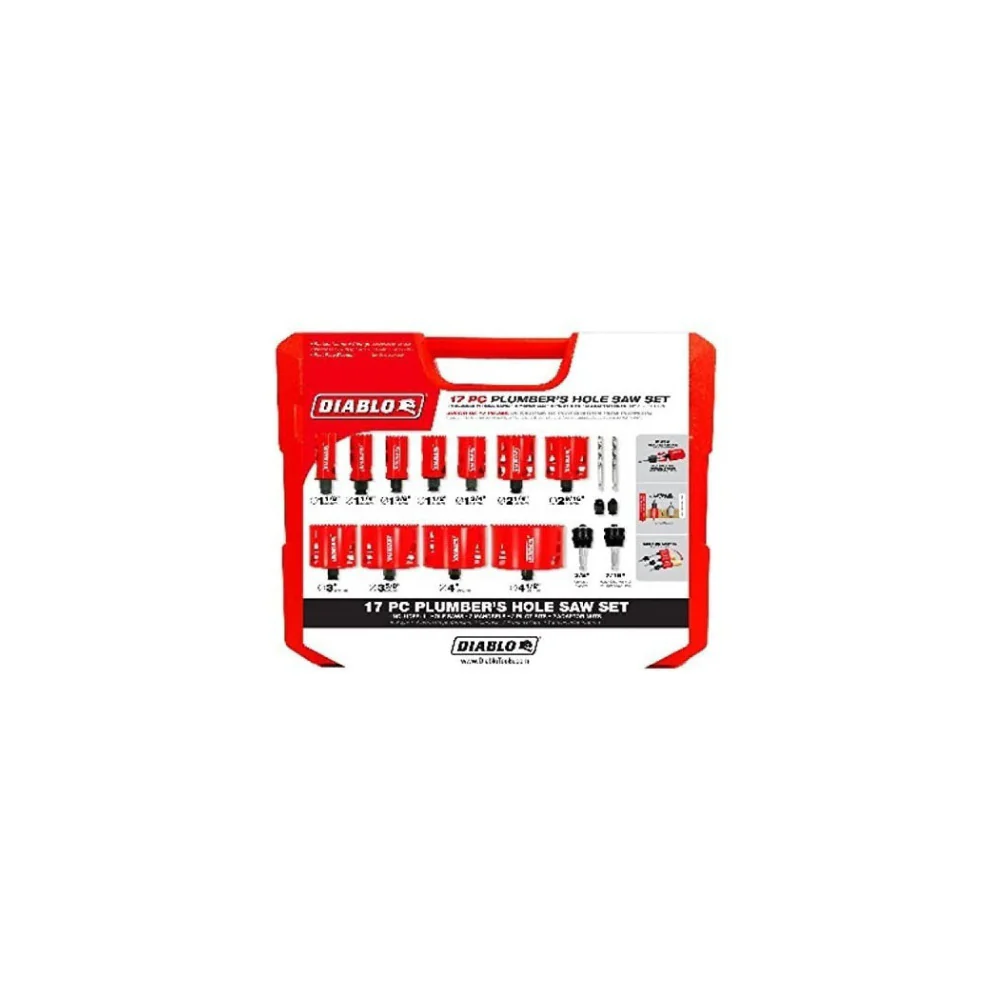 Freud Bi-Metal Plumbing Set (17-Piece)