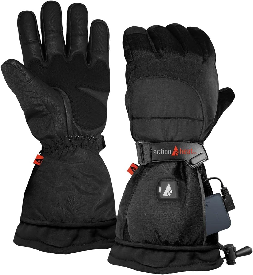 ActionHeat 5V Women's Battery Heated Snow Gloves XS