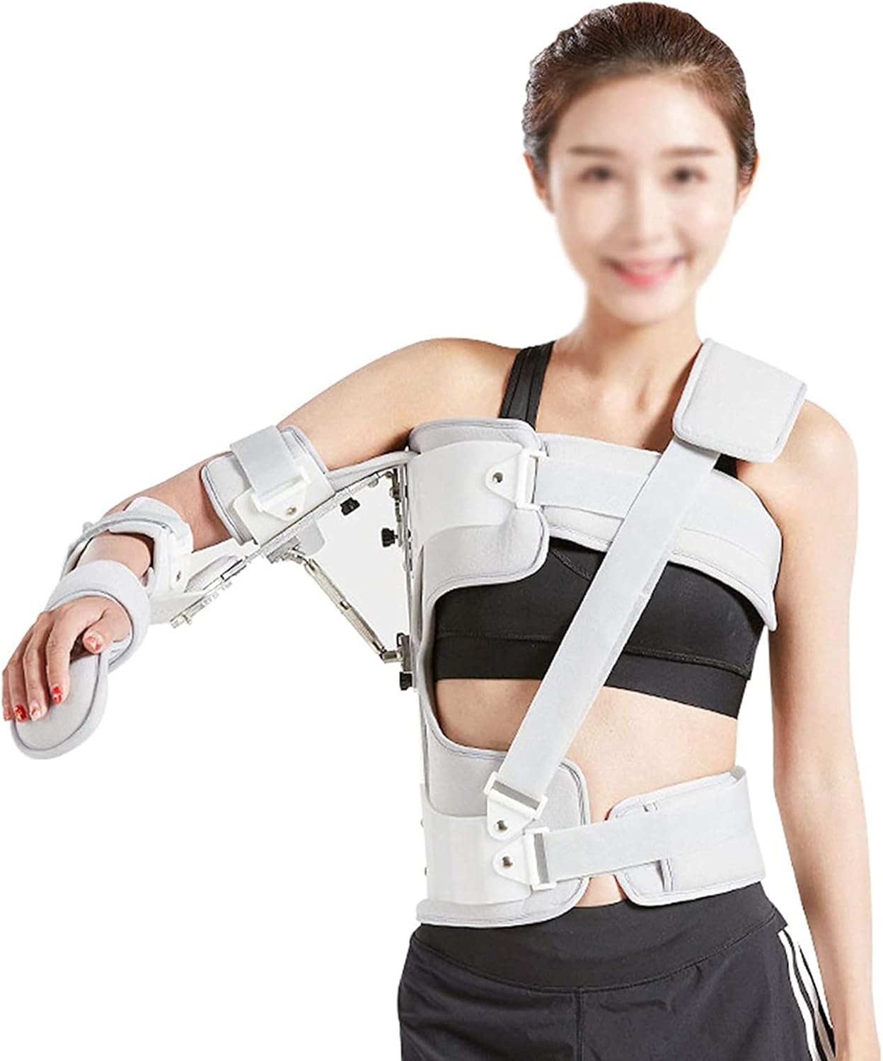 Medical Arm Sling Shoulder Immobilizer Lightweight Breathable for Rotator Cuff Surgery Broken Arm for Shoulder Injury Surgery Dislocated Adjustable Arm Shoulder Rotator Cuff Support