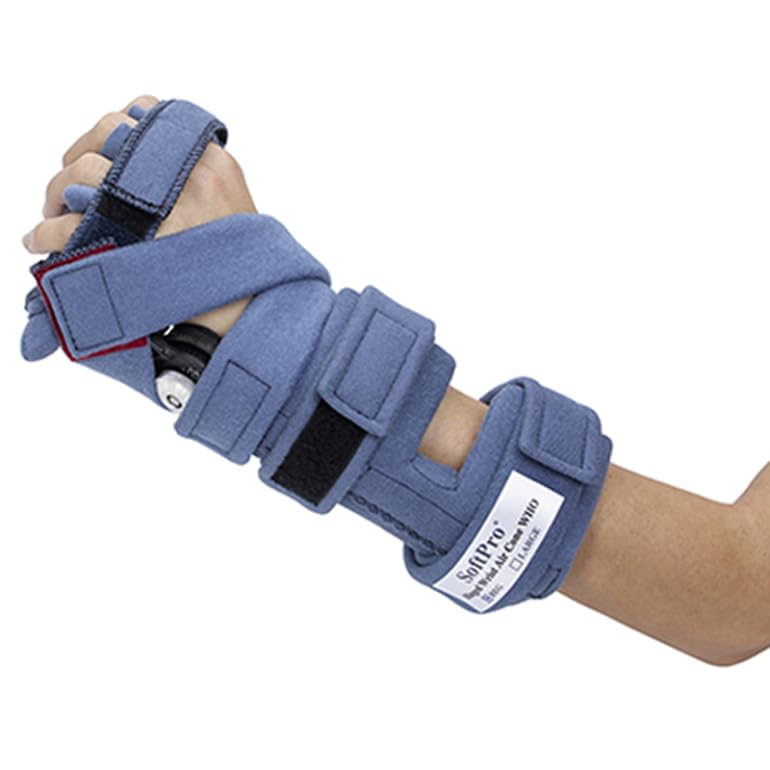Brace Direct SoftPro Hinged Wrist Air Cone WHO L3915, L3916 - Optimal Wrist Flexion Control and Therapy - Support & Extension Therapy for Wrist and Fisted Hand - OCSI