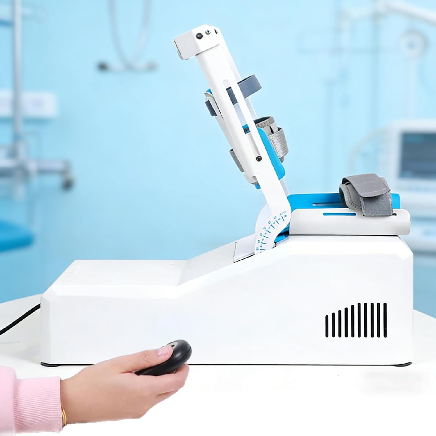 Electric Elbow Joint Rehabilitation Trainer, -5~145° Full-Angle Exercise, Brace Elbow Joint Rehabilitation Device, Arm Rehabilitation Device, Elbow and Arm Exerciser, for Home Use