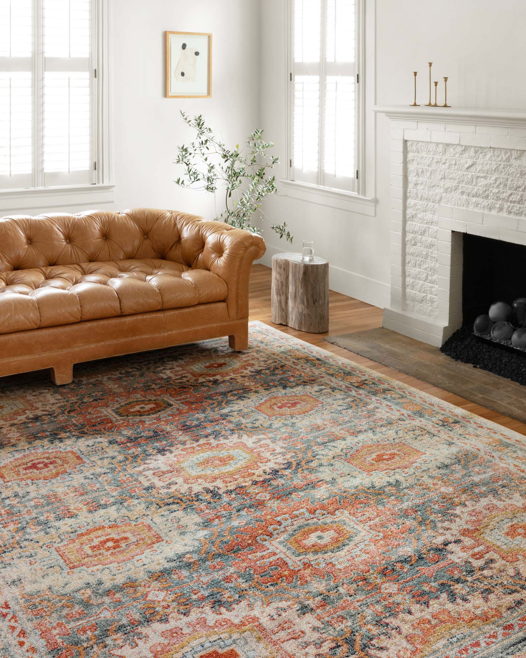 Loloi II Jocelyn Collection - Transitional Power Loomed Rug in Mist (JOC-03)