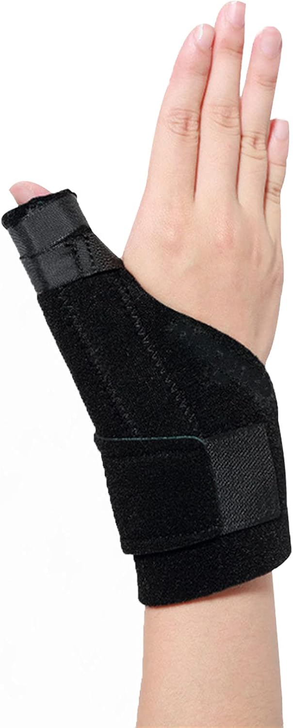 Thumb Stabilizer Thumb Splint Brace for Tendonitis Arthritis and Sprains Trigger Pain ​Relief Thumb Immobilizer Fits Men Women Left and Right Hand Adjustable Thumb Support Brace