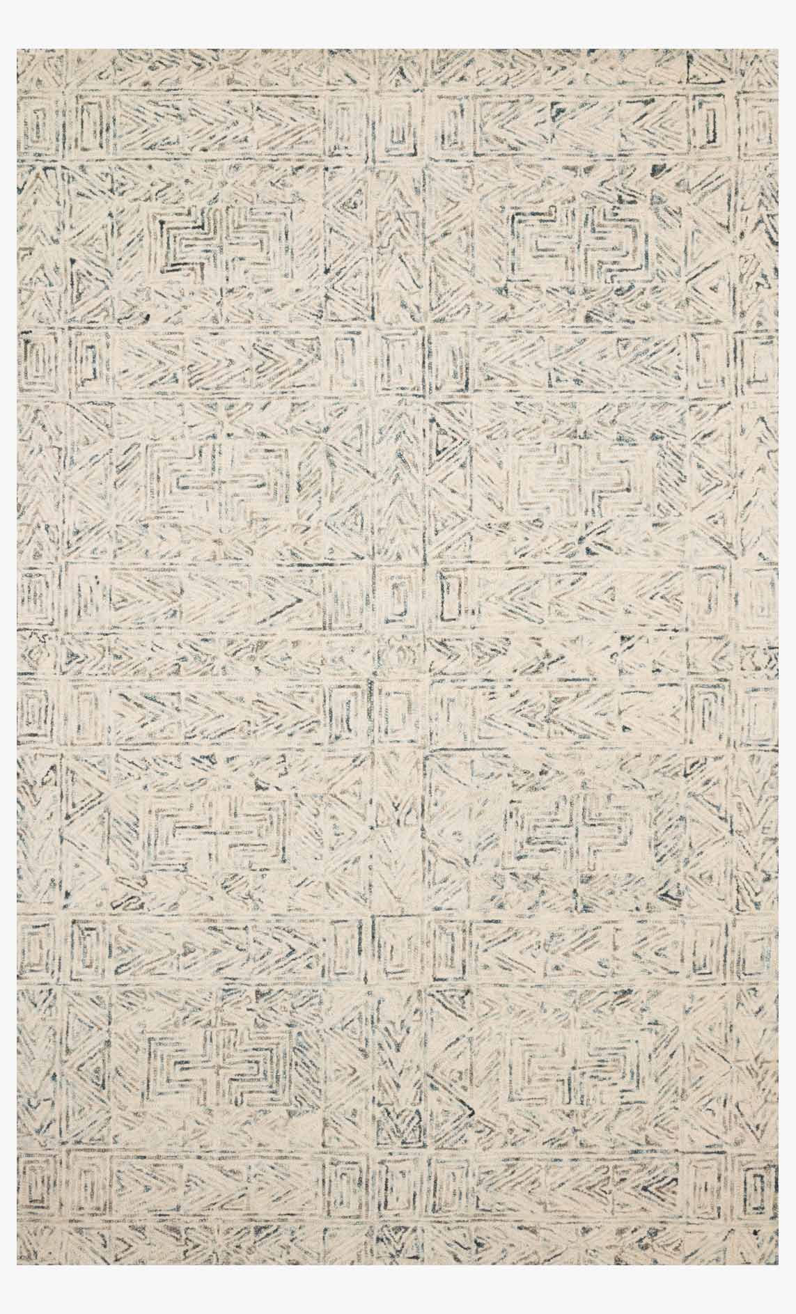 Loloi Peregrine Collection - Contemporary Hand Tufted Rug in Lt. Blue (PER-03)