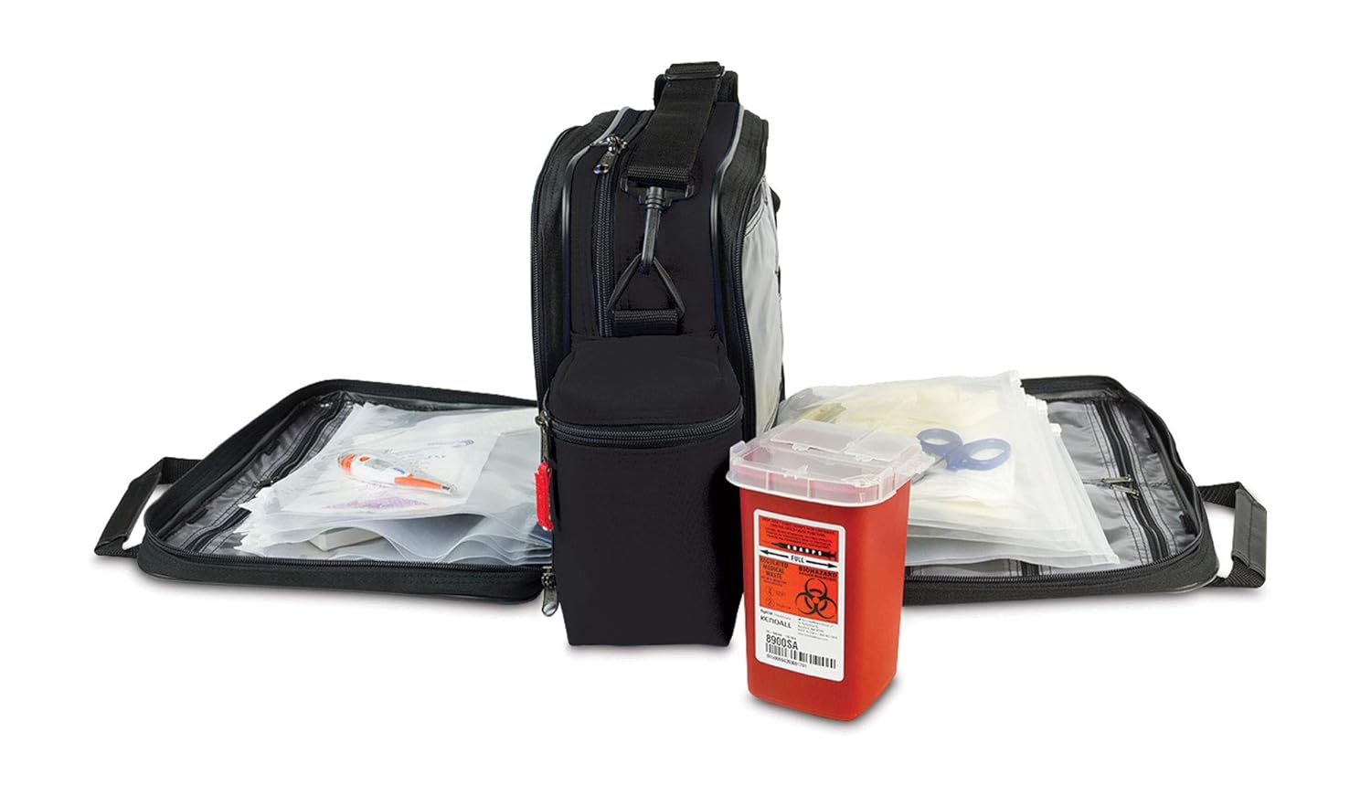 Hopkins Medical Products EZ View Medical Bag, Lightweight and Durable, Ample Storage, Sturdy Construction, Easy Access Compartments, Ultimate Organization, Comfortable Carry