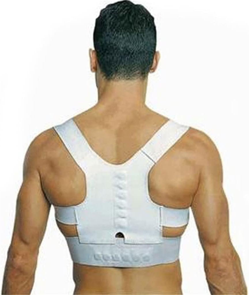 Corrector Back Straight Brace Belt Magnetic Posture Corrective Therapy Corset Lumbar Support Straight Male Female Brace Belt(D,4X-Large)