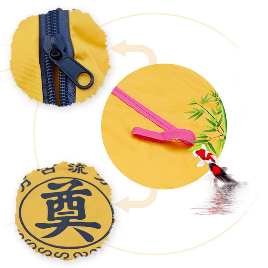 Yellow Body Bag with Chinese 