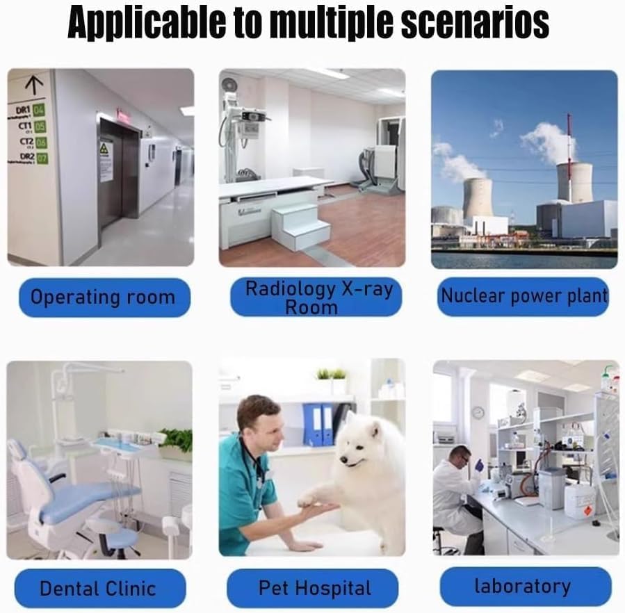 BKEKM Adjustable Lead Glove 0.5mmpb Lead Arm Shield Radiation Apron Labs X-ray Lead Glove Shield Medical Use Lead X-ray Apron