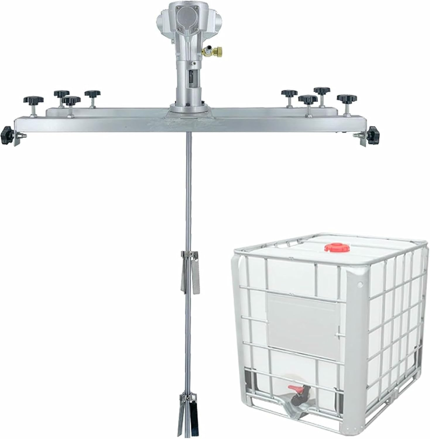 Pneumatic Air Agitator Mixer Machine, 1 Ton Tank Paint Mixer, Paint Stirring Equipment for Ink Dissolver*